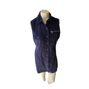 Ralph Lauren Polo Sport Mini Dress Womns Sz 10 Vintage Utility Military Gorpcore